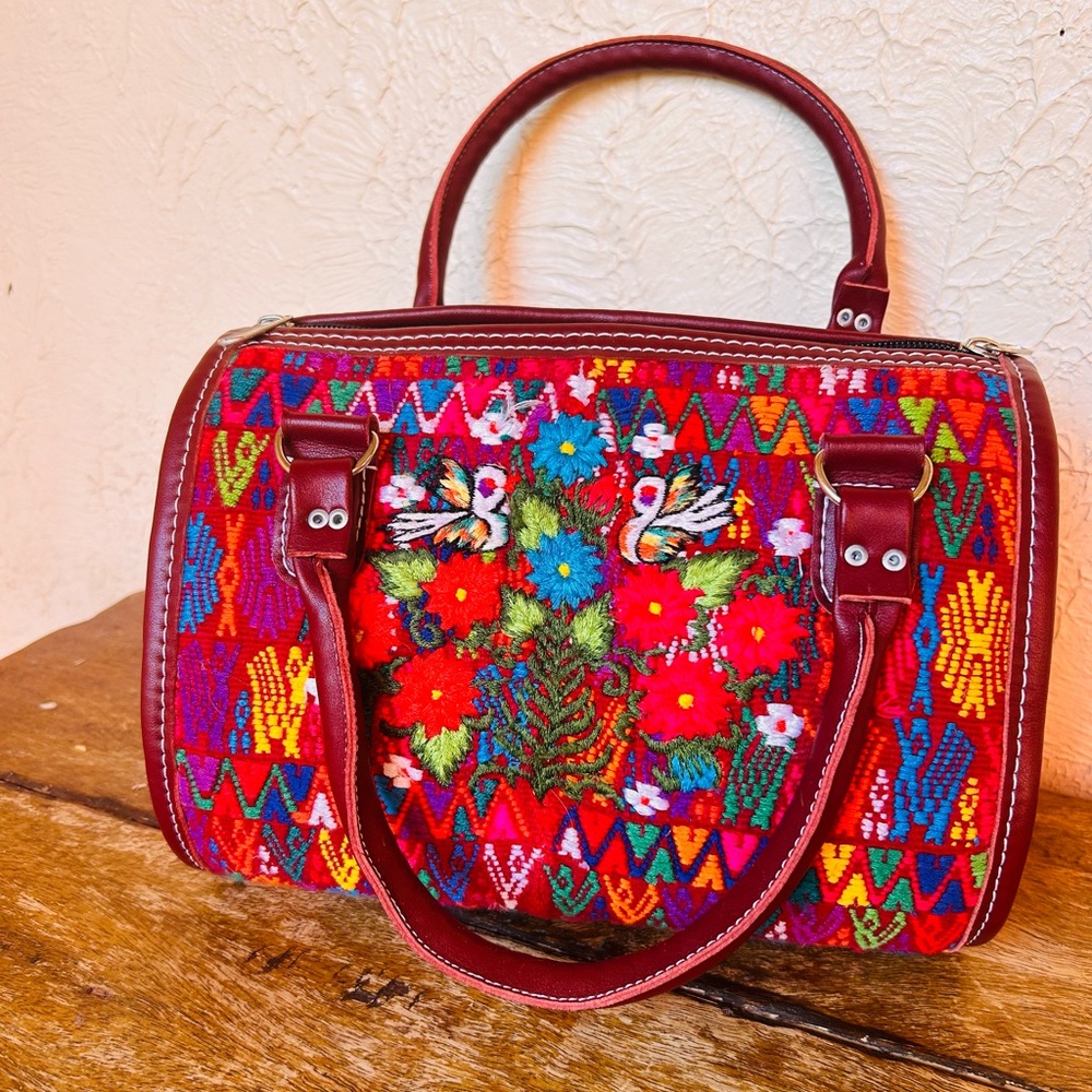 Bohemian Embroidered One of a Kind Purse from Guatemala 🇬🇹